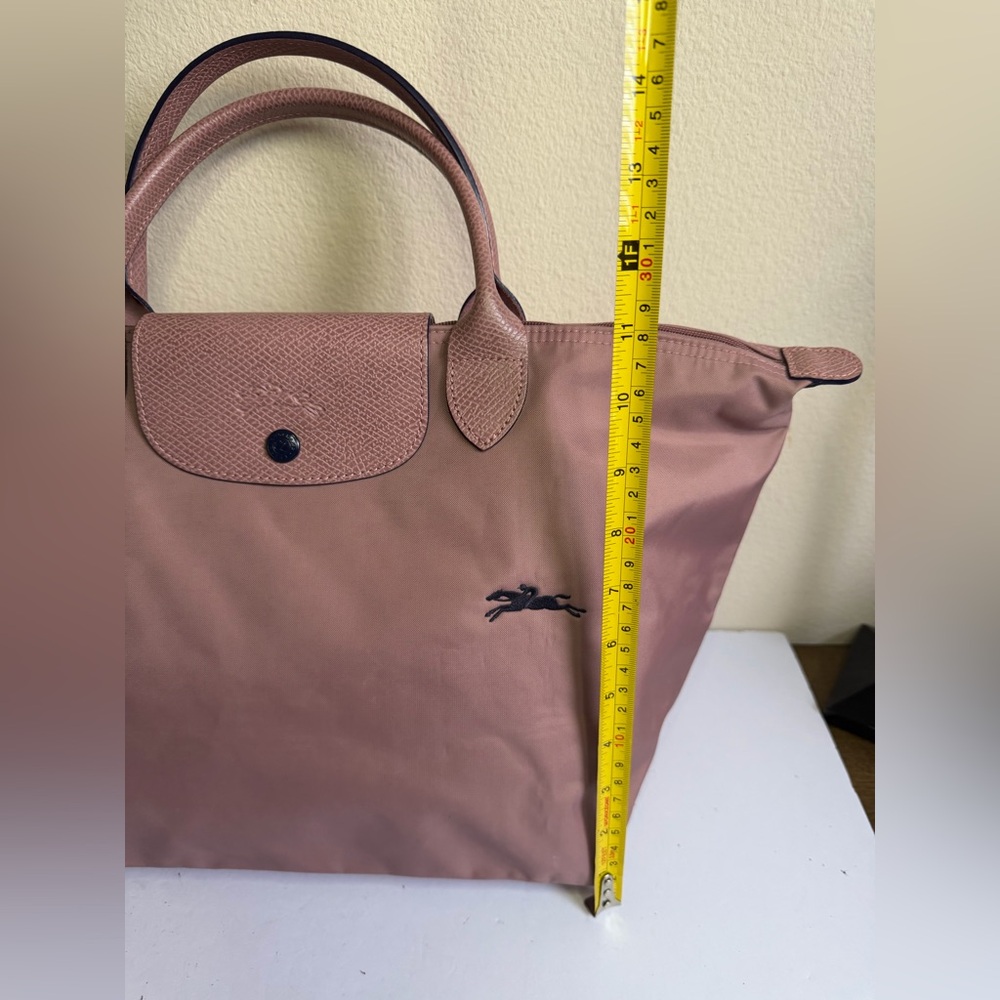 Longchamp Le Pliage Original Tote Bag Short Handles in Pink Tea - Picture 4 of 14